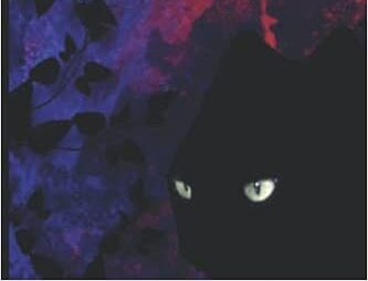 Halloween Black Cat Notebook